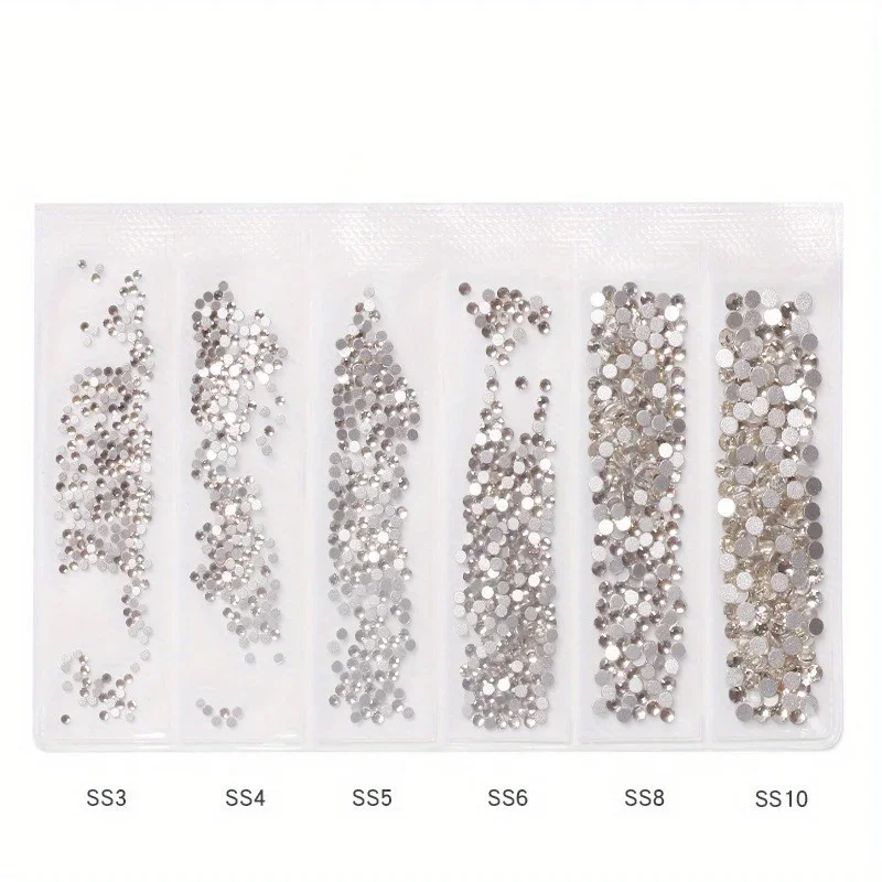 SWAGPICK SS3-10 Mix White AB G - مراجعة Hotfix Rhinestone Sheet وسعره