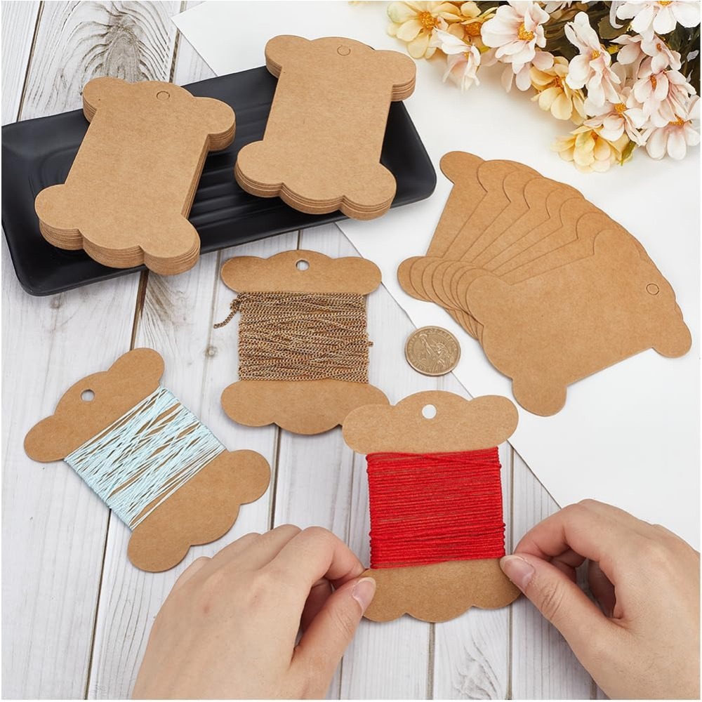 80Pcs Embroidery Thread Cardbo - مراجعة Organza Ribbon Spool وسعره