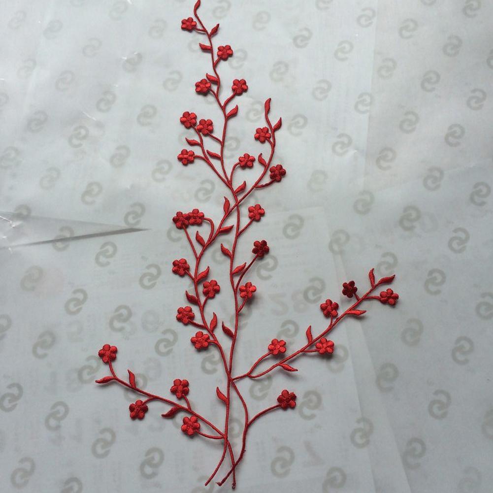3D Flower Applique Plum Blosso - مراجعة Applique Patch Flower وسعره
