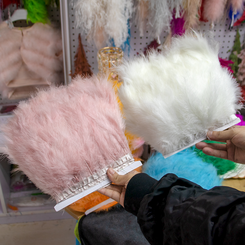 1M Fluffy Turkey Marabou Feath - مراجعة Feather Trim Marabou وسعره