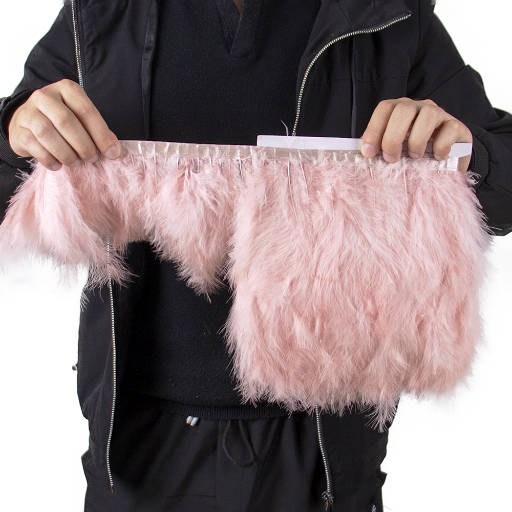 1M Fluffy Turkey Marabou Feath - مراجعة Feather Trim Marabou وسعره