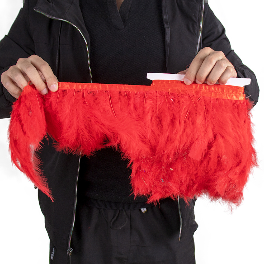1M Fluffy Turkey Marabou Feath - مراجعة Feather Trim Marabou وسعره