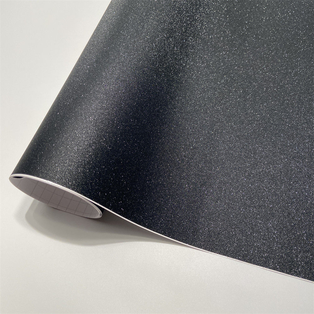 Sandy Glitter Black Diamond Vi - مراجعة Glitter Vinyl Roll وسعره