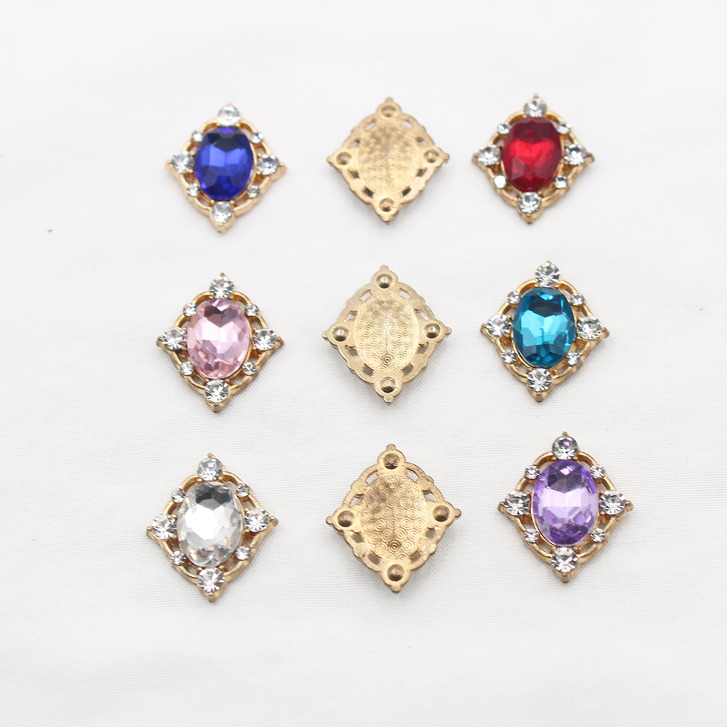 10Pcs Vintage Crystal Sew on C - مراجعة Craft Embellishment وسعره