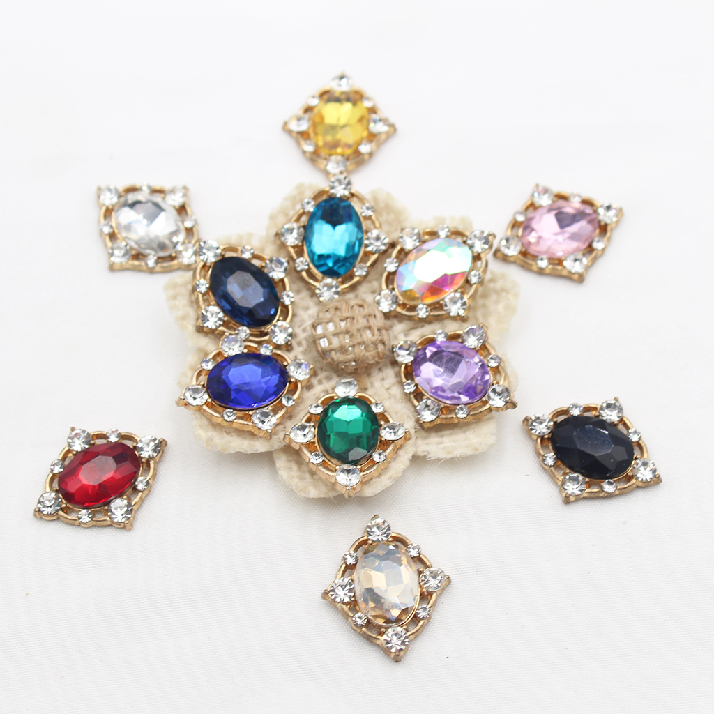 10Pcs Vintage Crystal Sew on C - مراجعة Craft Embellishment وسعره