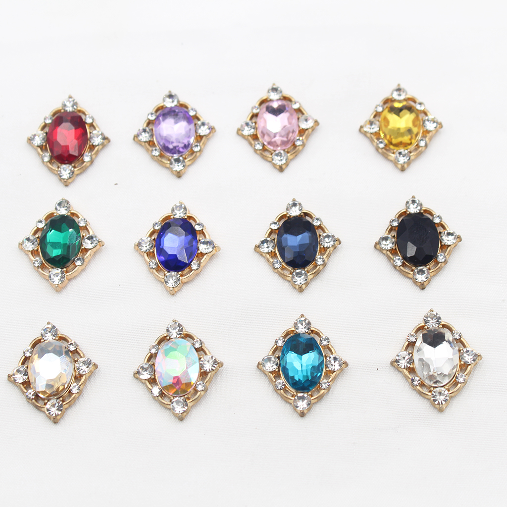 10Pcs Vintage Crystal Sew on C - مراجعة Craft Embellishment وسعره