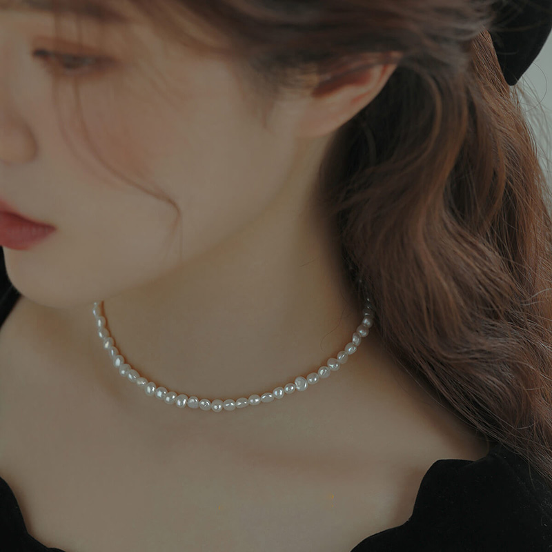 4-5mm Baroque Freshwater Pearl - مراجعة Pearl Trim Chain وسعره