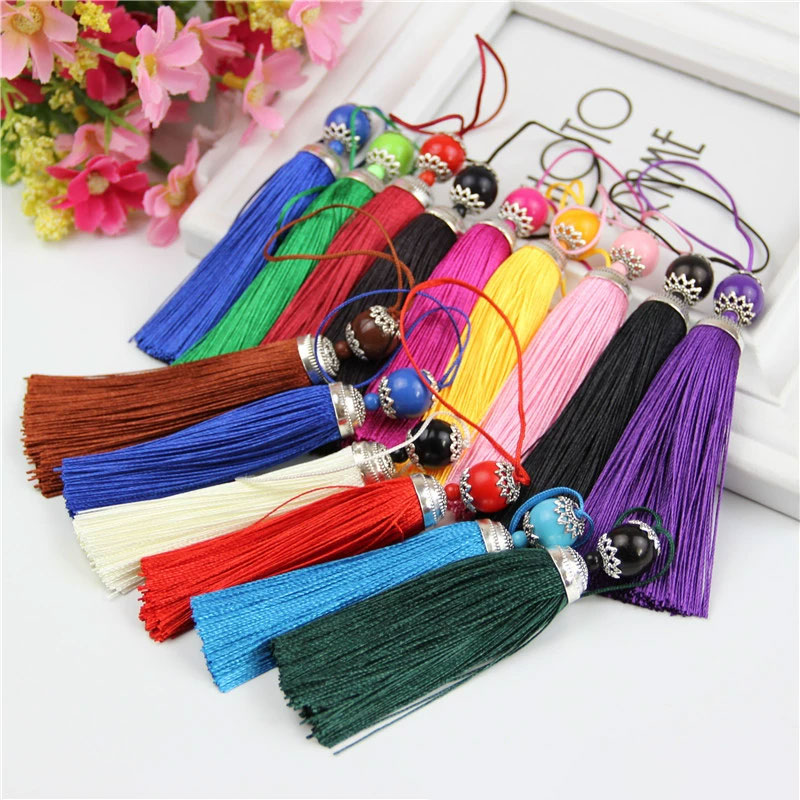 1/3/5pcs Silk Tassel Fringe Br - مراجعة Beaded Trim Fringe وسعره
