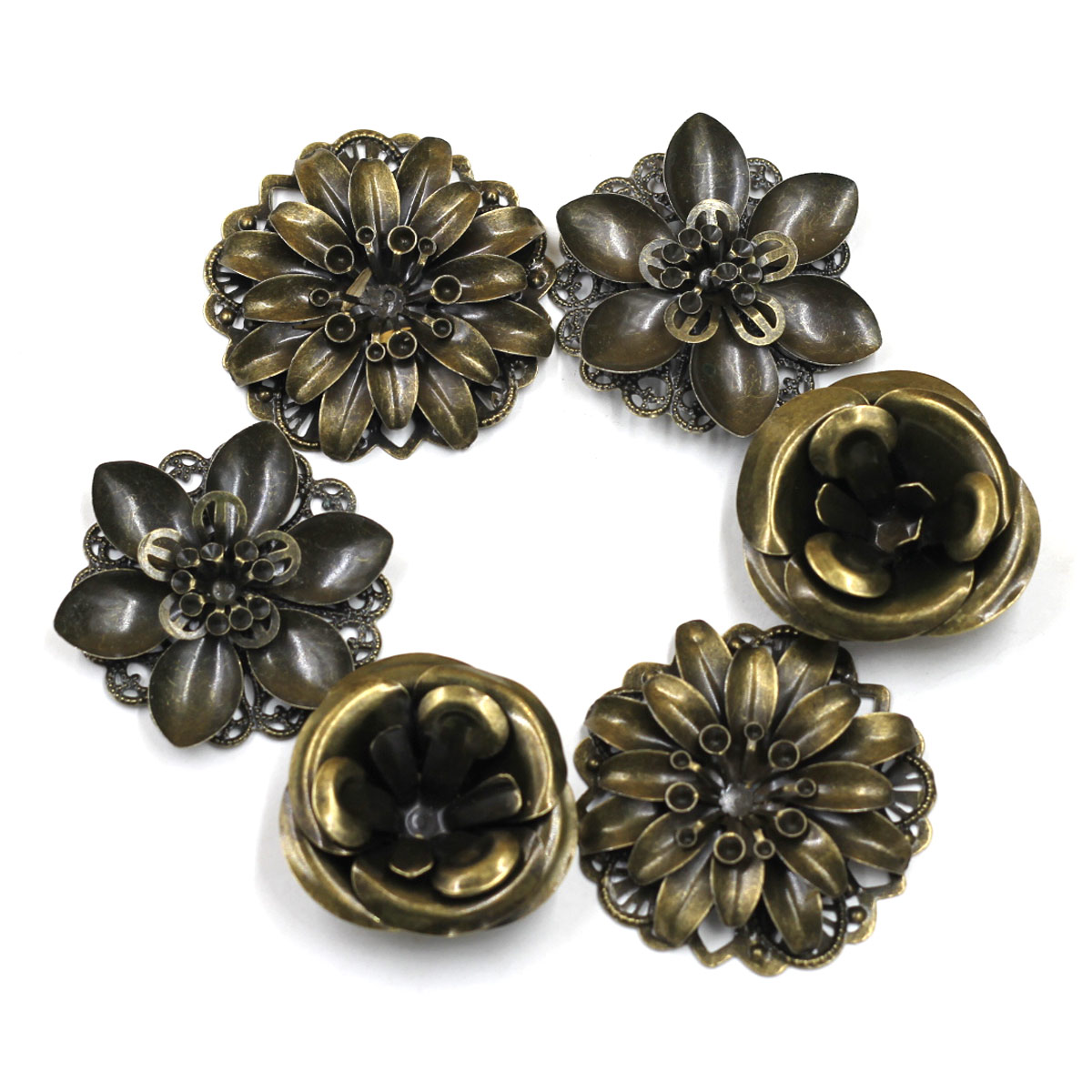 6Pcs Embellishments Combinatio - مراجعة Craft Embellishment وسعره