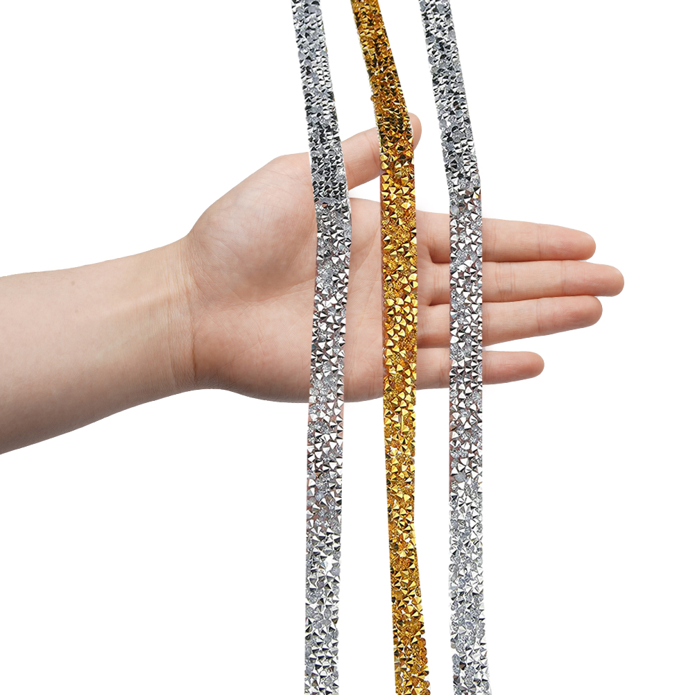Wedding Decoration Diamond Rhi - مراجعة Rhinestone Banding Trim وسعره