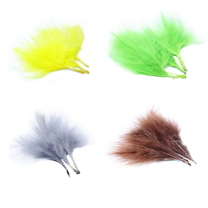 Selected 20feathers turkey mar - مراجعة Feather Trim Marabou وسعره