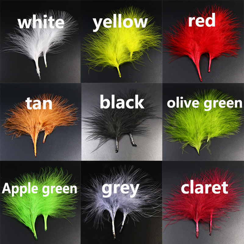 Selected 20feathers turkey mar - مراجعة Feather Trim Marabou وسعره
