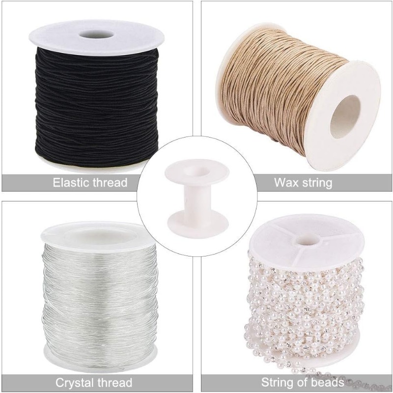 20pcs Empty Plastic Spools 2 I - مراجعة Organza Ribbon Spool وسعره