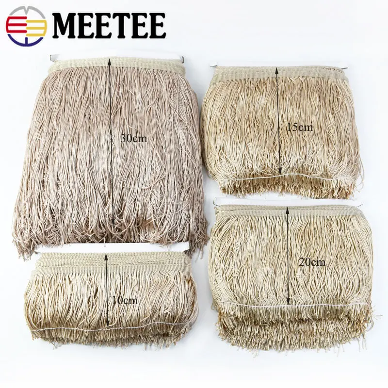 10M 10-30cm Polyester Sewing T - مراجعة Fringe Ribbon Sewing وسعره