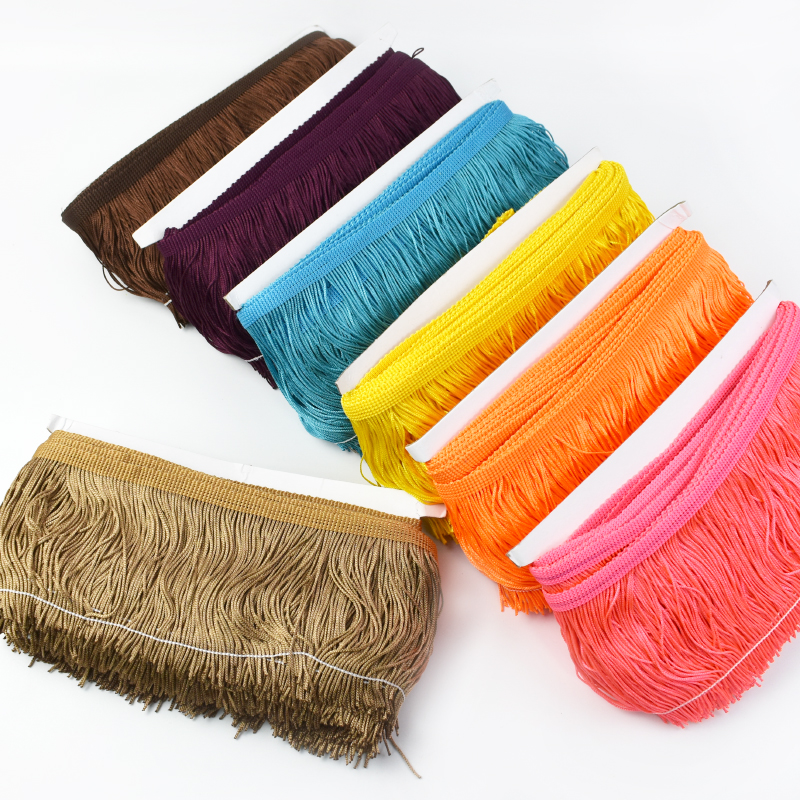 10M 10-30cm Polyester Sewing T - مراجعة Fringe Ribbon Sewing وسعره