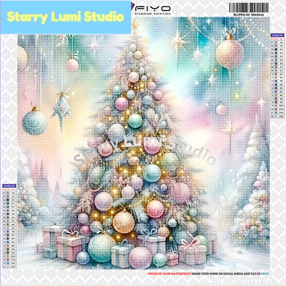Diamond Painting Kit Christmas - مراجعة Embroidery Embellishments وسعره