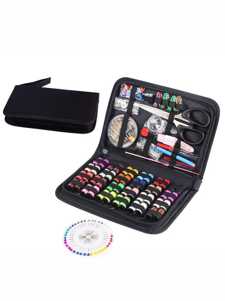86/172pcs Sewing Kit With Thre - مراجعة Pom Pom Maker Tool وسعره