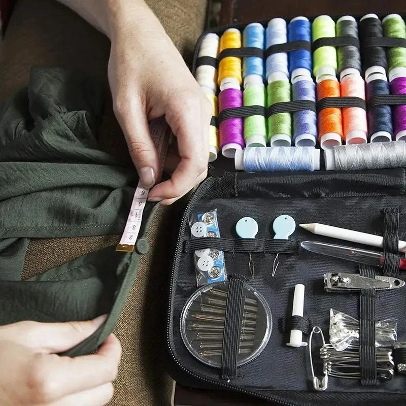 Sewing Kit Set With Portable B - مراجعة Pom Pom Maker Tool وسعره