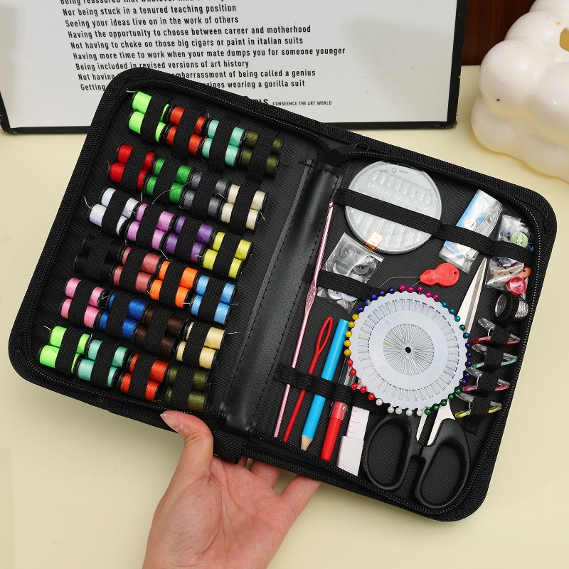 Sewing Kit Set With Portable B - مراجعة Pom Pom Maker Tool وسعره