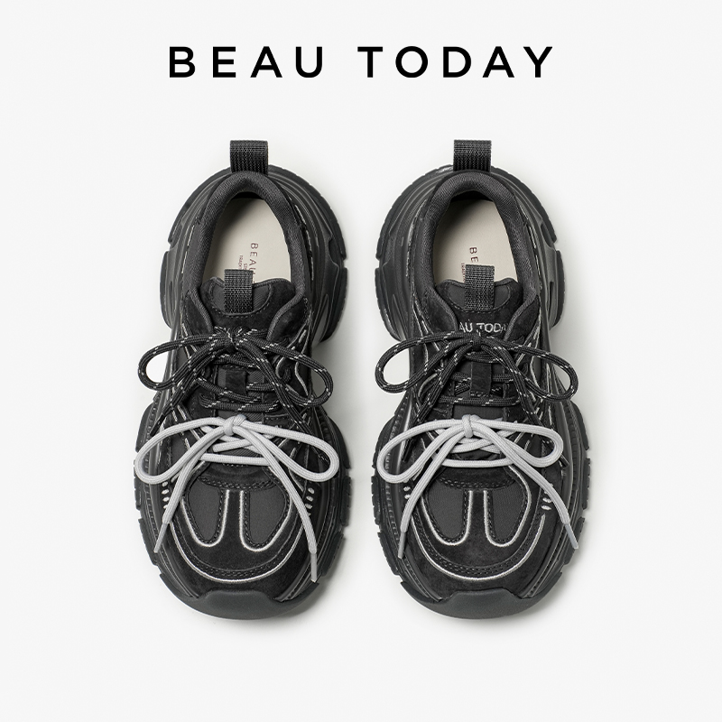 BBEAUTODAY Chunky Sneakers Wom - مراجعة Guipure Lace Panel وسعره