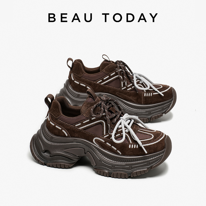 BBEAUTODAY Chunky Sneakers Wom - مراجعة Guipure Lace Panel وسعره