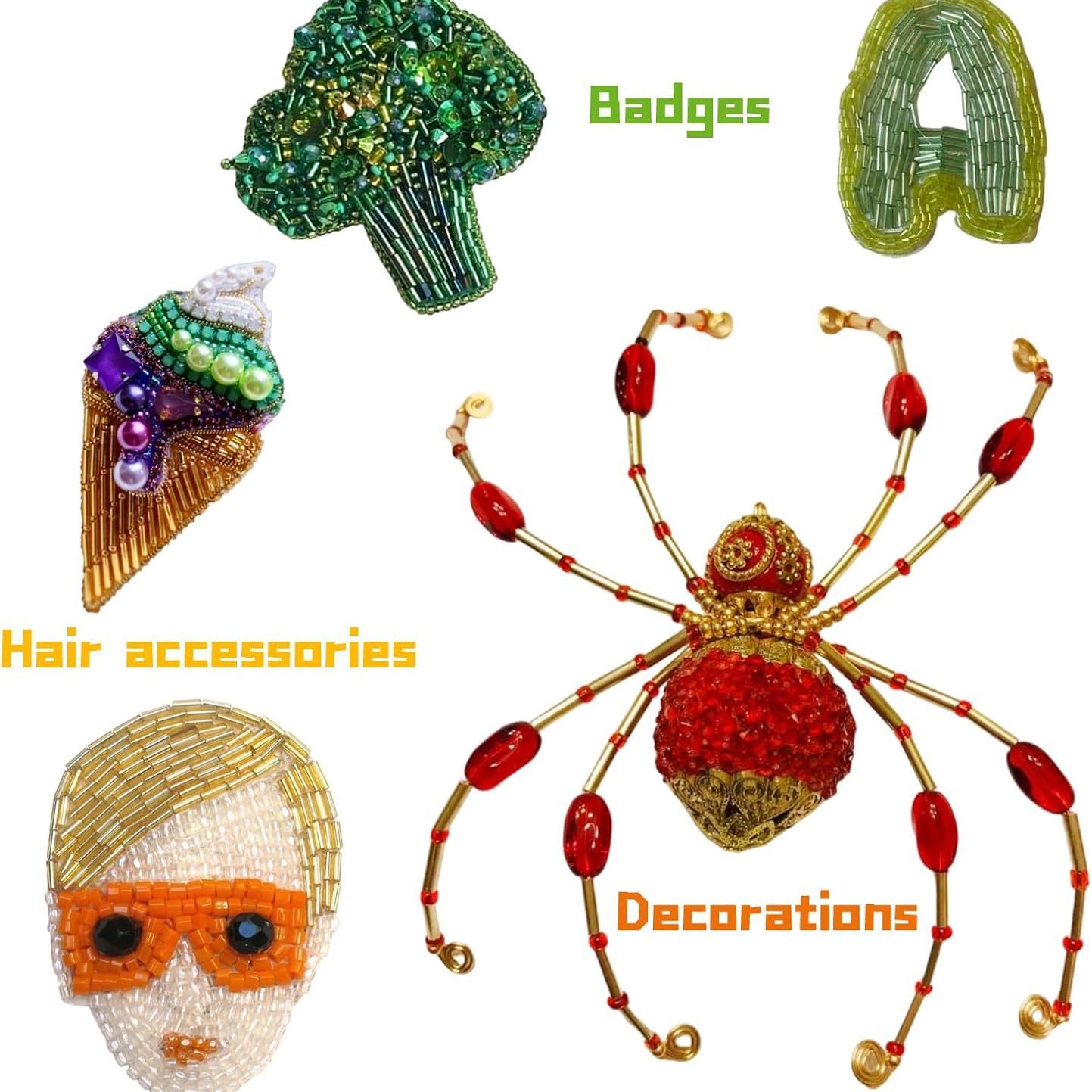 About 6720Pcs/Box 7mm 28 Color - مراجعة Embroidery Craft وسعره
