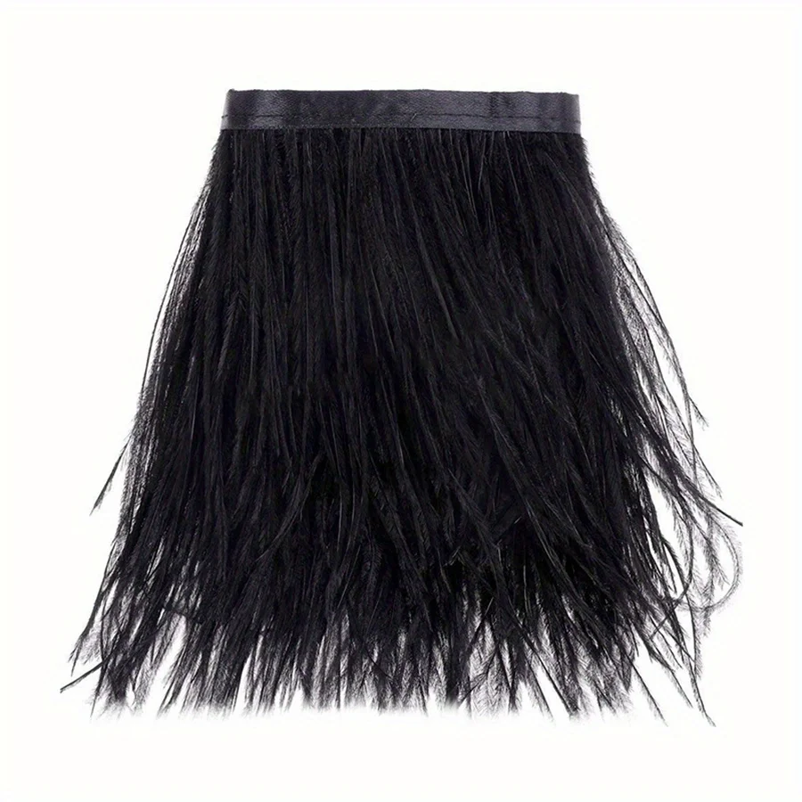 1/10M Natural Plume Black Ostr - مراجعة Feather Trim Marabou وسعره