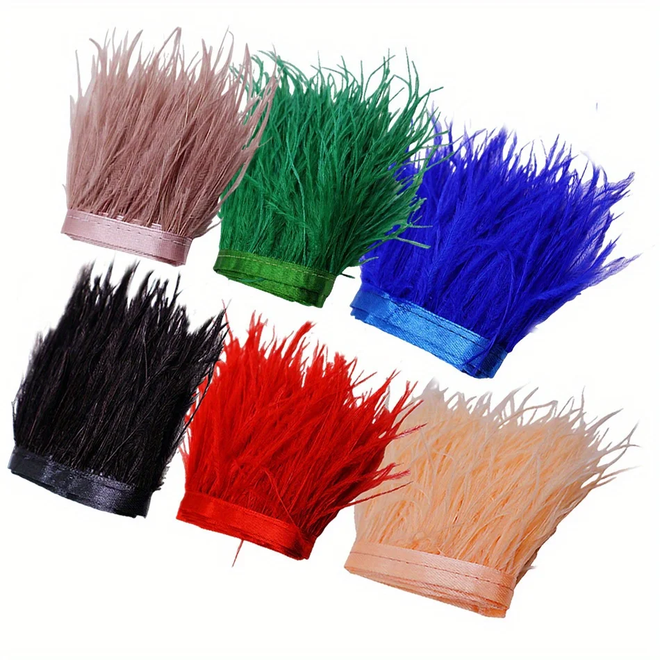 1/10M Natural Plume Black Ostr - مراجعة Feather Trim Marabou وسعره