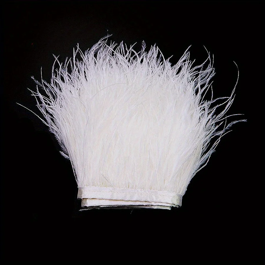 1/10M Natural Plume Black Ostr - مراجعة Feather Trim Marabou وسعره