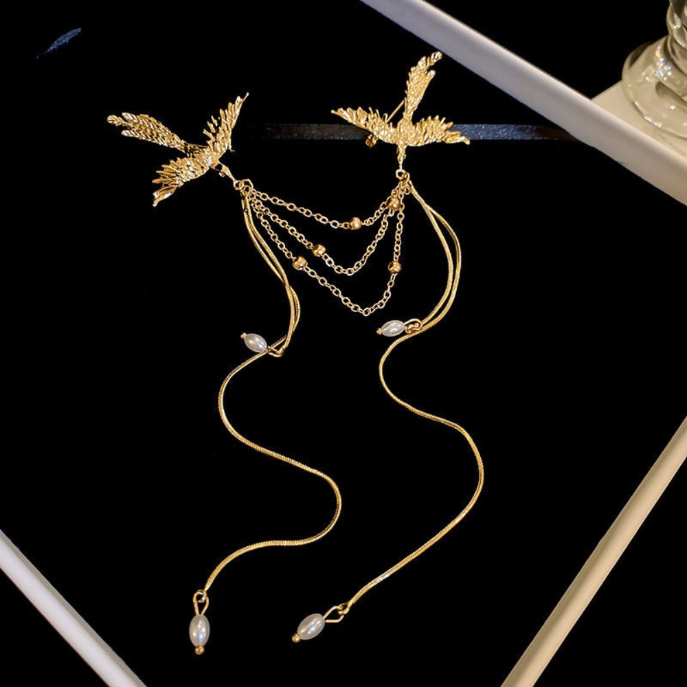 Personality Fire Phoenix Pearl - مراجعة Beaded Trim Fringe وسعره