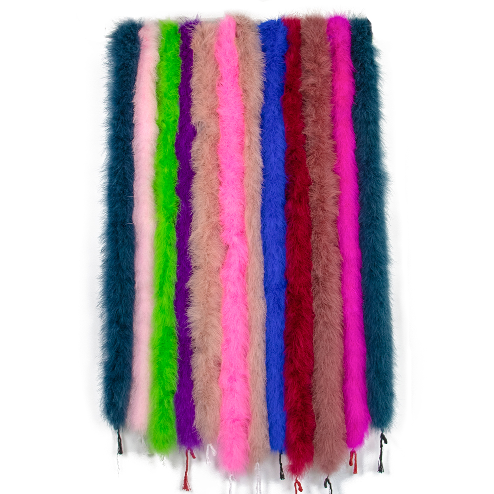 2M 50g Red Fluffy Turkey Marab - مراجعة Feather Trim Marabou وسعره