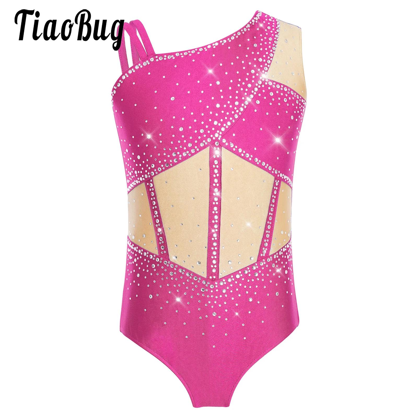 Kid Girls Figure Skating Balle - مراجعة Rhinestone Banding Trim وسعره