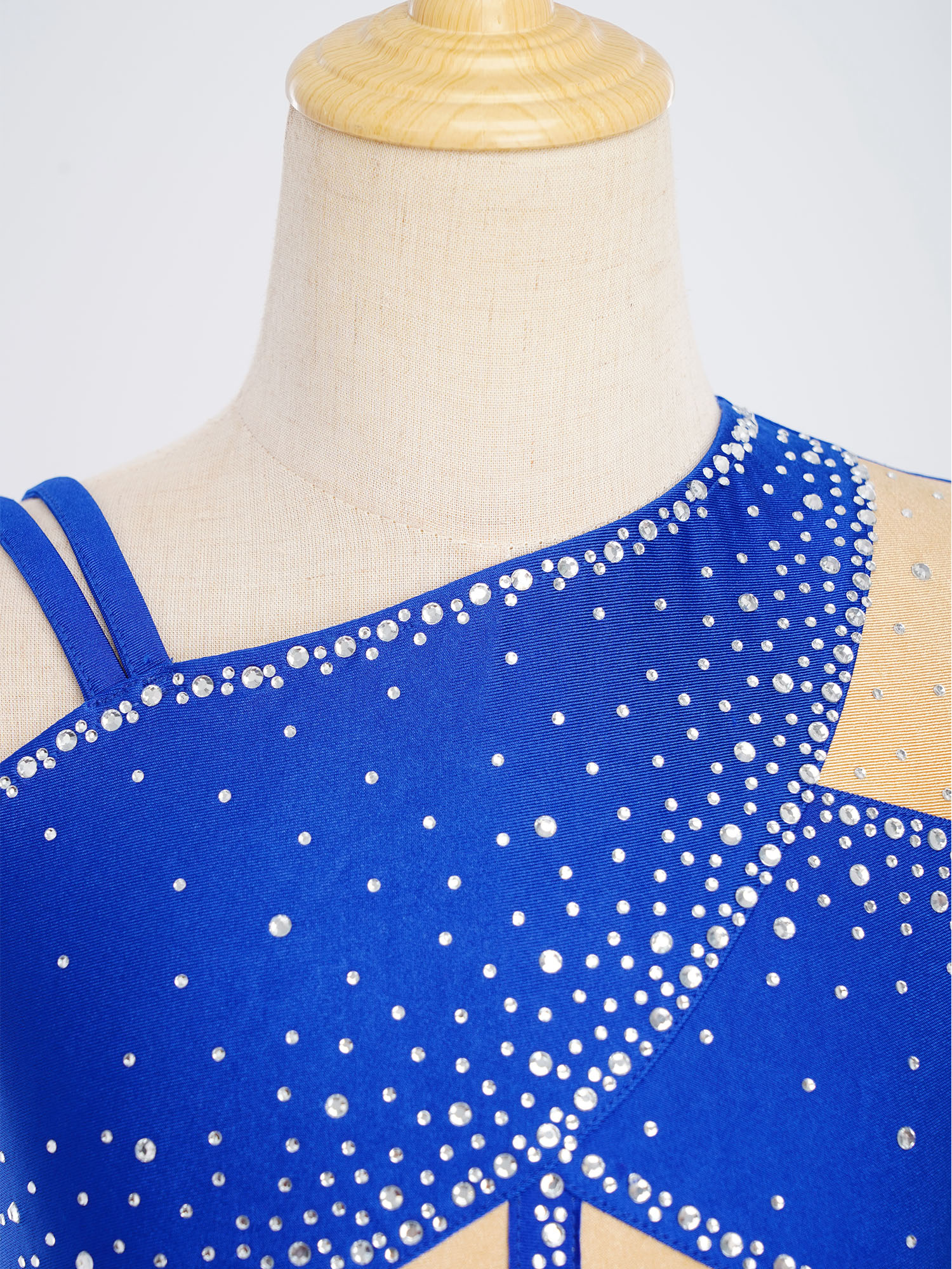 Kid Girls Figure Skating Balle - مراجعة Rhinestone Banding Trim وسعره