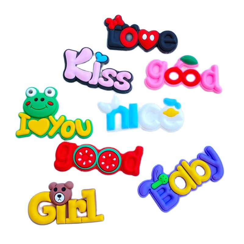 20pcs New Mini Lovely Letters  - مراجعة Embellishment Glue Craft وسعره