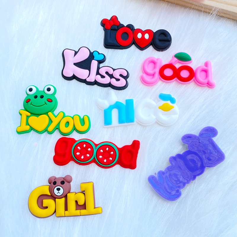 20pcs New Mini Lovely Letters  - مراجعة Embellishment Glue Craft وسعره