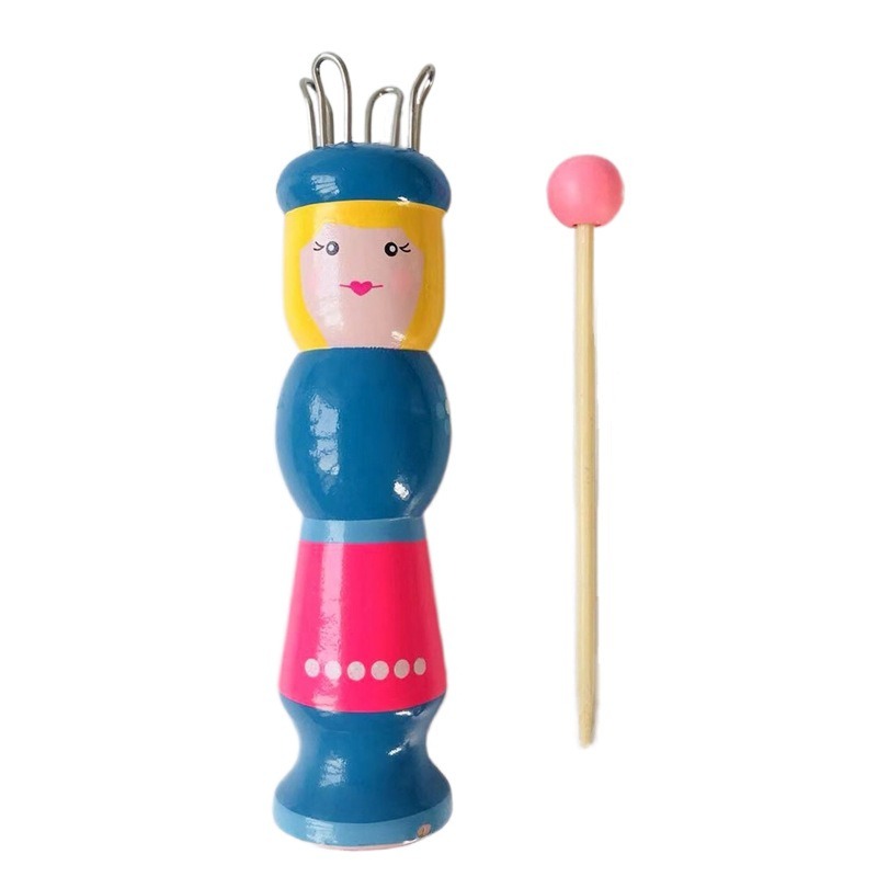 Wooden Doll French Knitter Kid - مراجعة Pom Pom Maker Tool وسعره