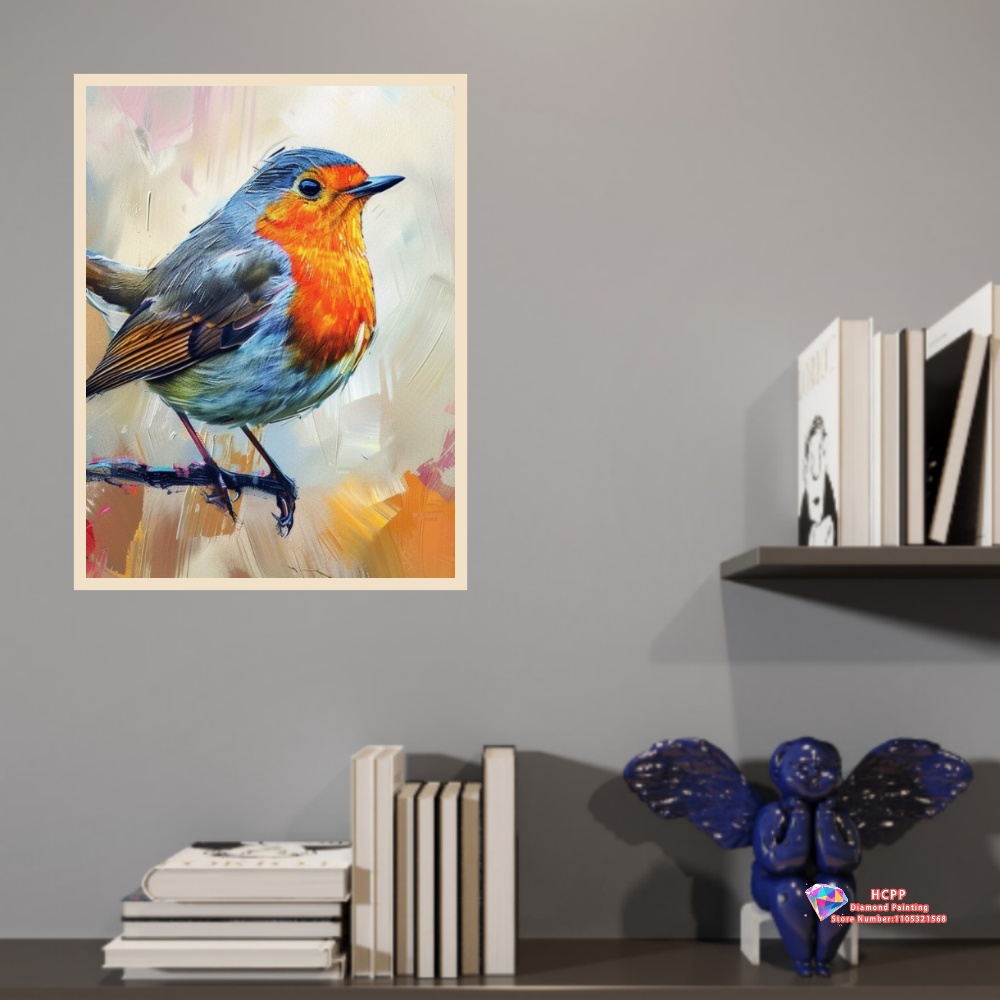 unframe Robin Bird Cute Robin  - مراجعة Embroidery Embellishments وسعره