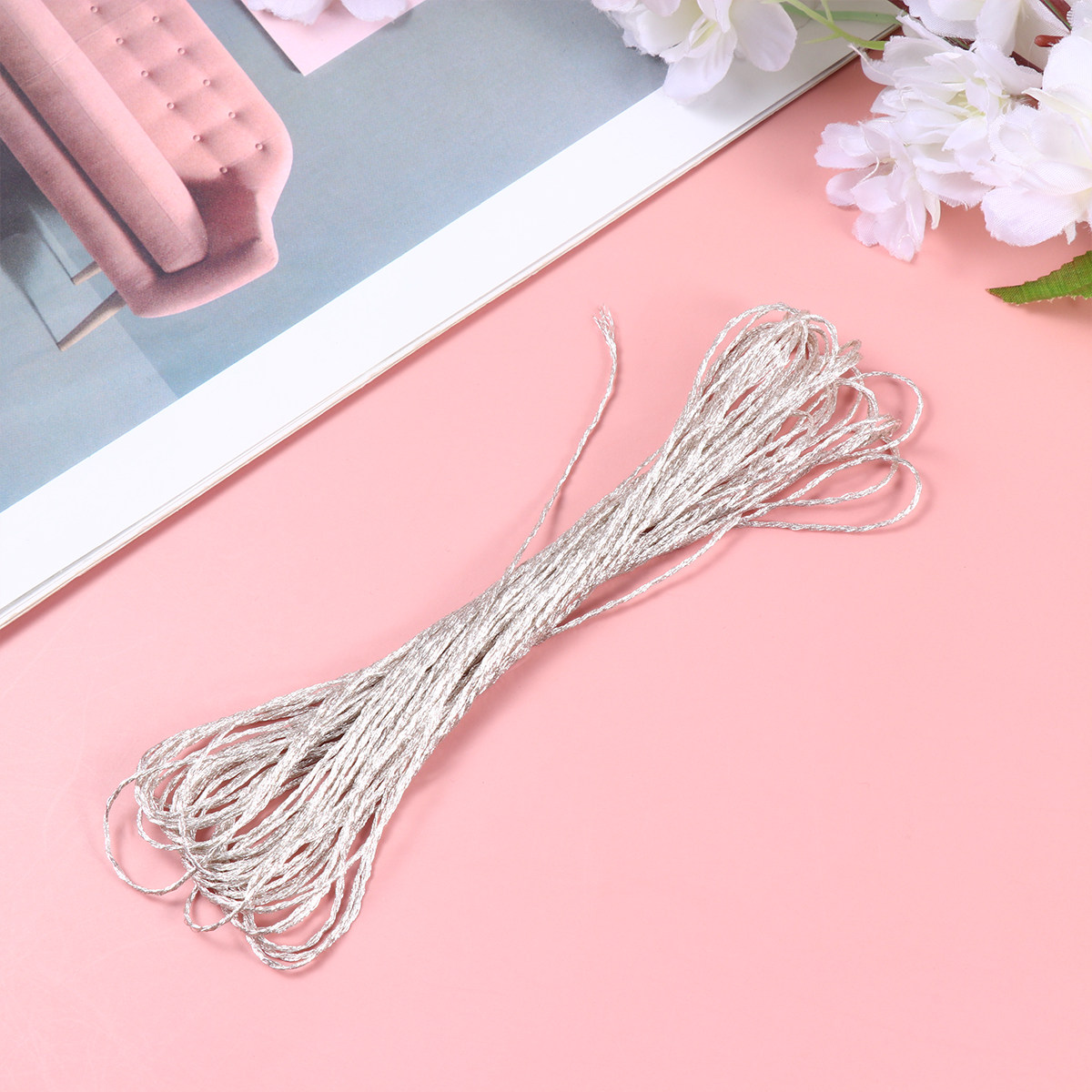 12Pcs Metallic Sewing Thread S - مراجعة Embroidery Craft وسعره