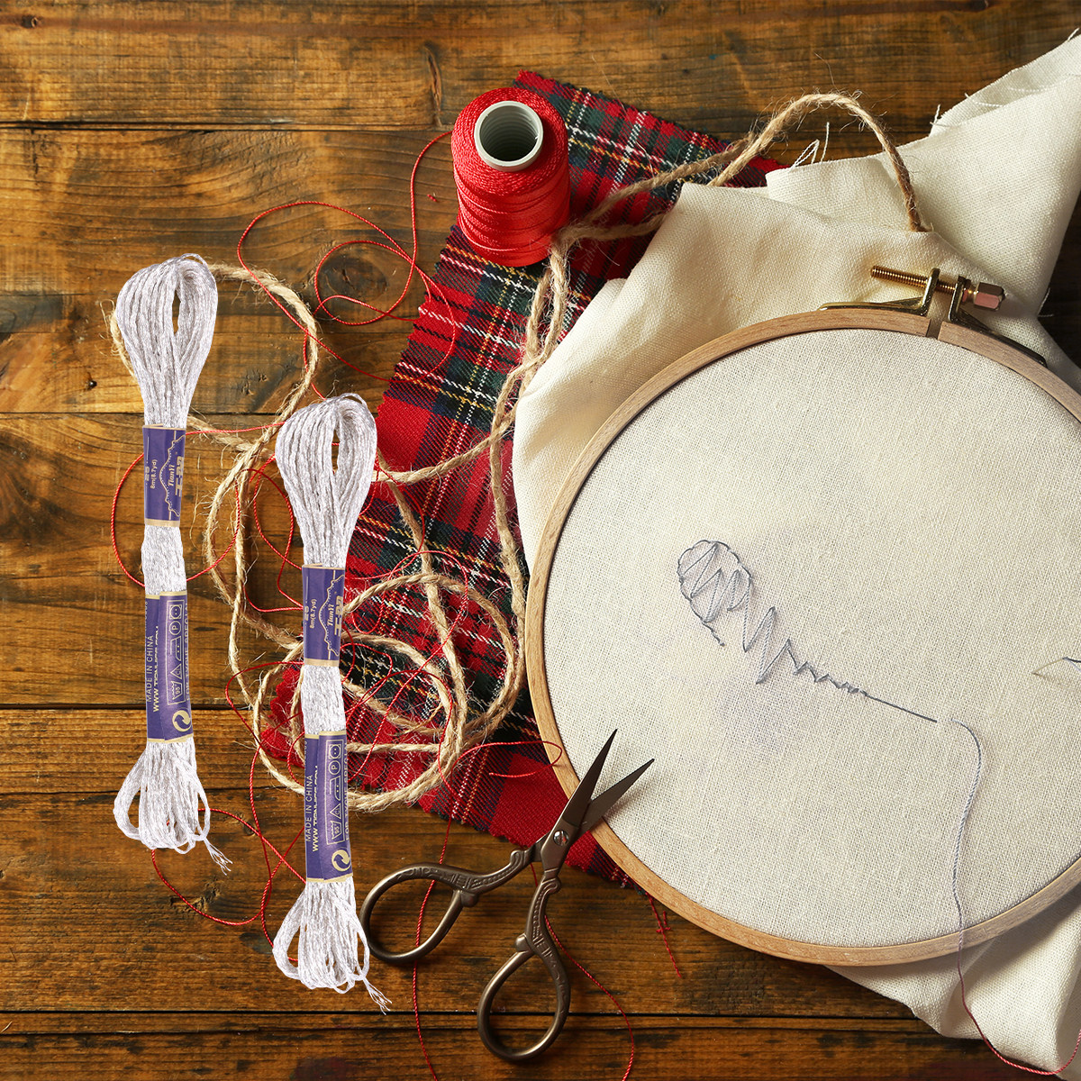 12Pcs Metallic Sewing Thread S - مراجعة Embroidery Craft وسعره