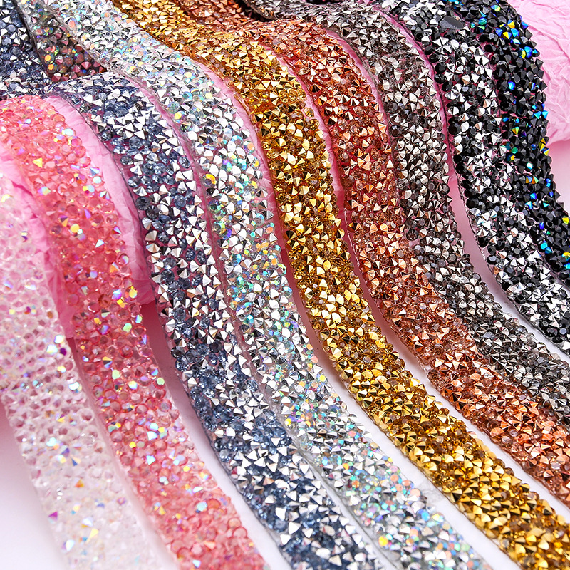 New Fashion Jelly Color Easy S - مراجعة Hotfix Rhinestone Sheet وسعره