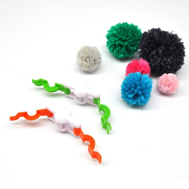 D8KF 2pcs Pom-Pom Maker for Fl - مراجعة Pom Pom Maker Tool وسعره