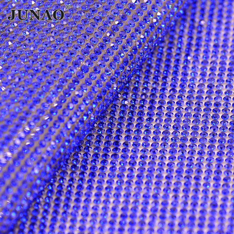 JUNAO 24x40cm Light Peach Self - مراجعة Hotfix Rhinestone Sheet وسعره