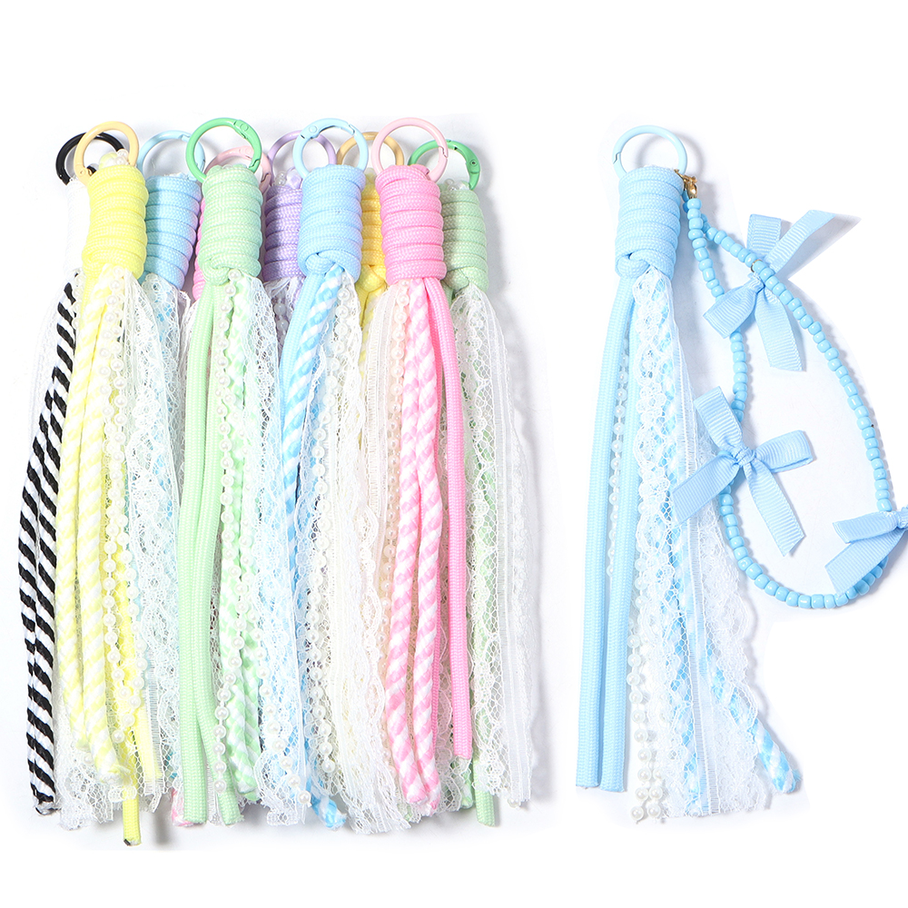 2pcs/lot Sweet Lace Pearl Chai - مراجعة Pearl Trim Chain وسعره