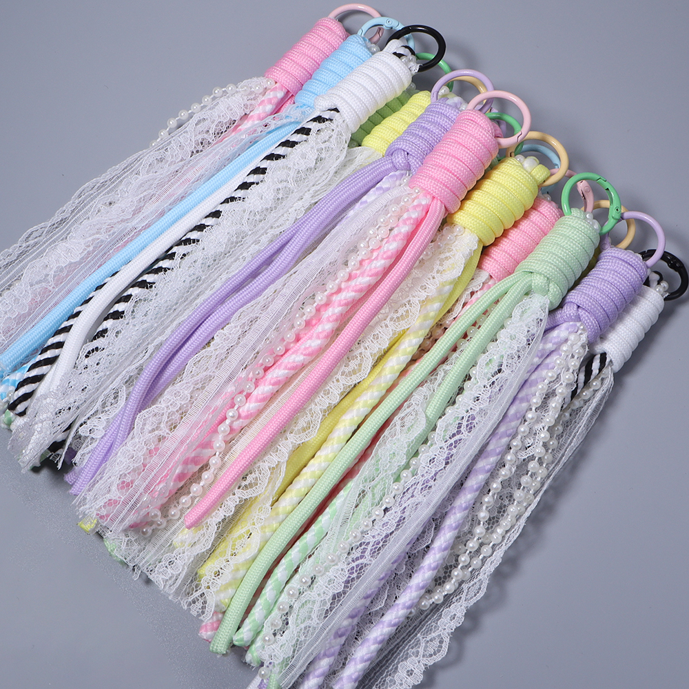 2pcs/lot Sweet Lace Pearl Chai - مراجعة Pearl Trim Chain وسعره