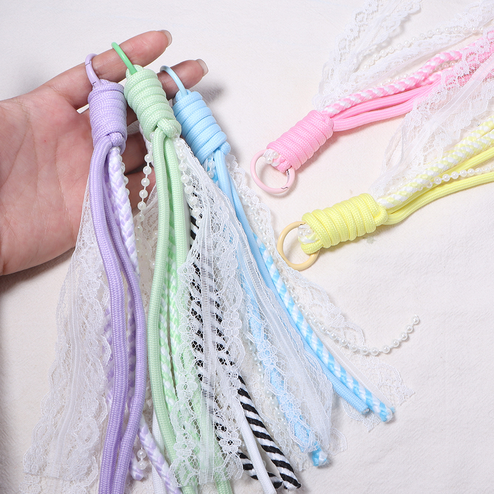 2pcs/lot Sweet Lace Pearl Chai - مراجعة Pearl Trim Chain وسعره