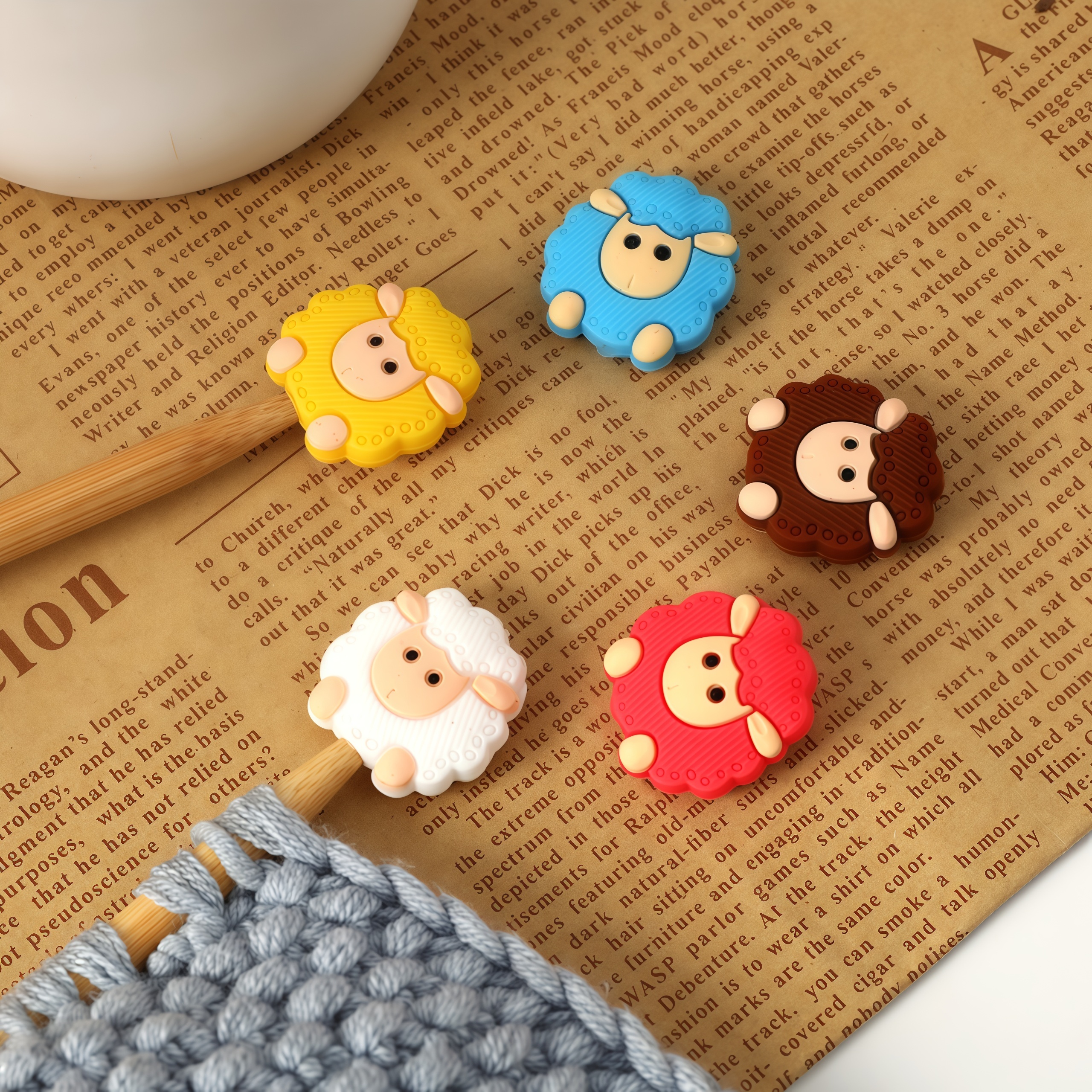 4/6pcs Silicone Little Sheep K - مراجعة Pom Pom Maker Tool وسعره
