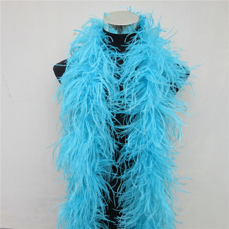 2 Meters 6 Layer White Natural - مراجعة Feather Trim Marabou وسعره