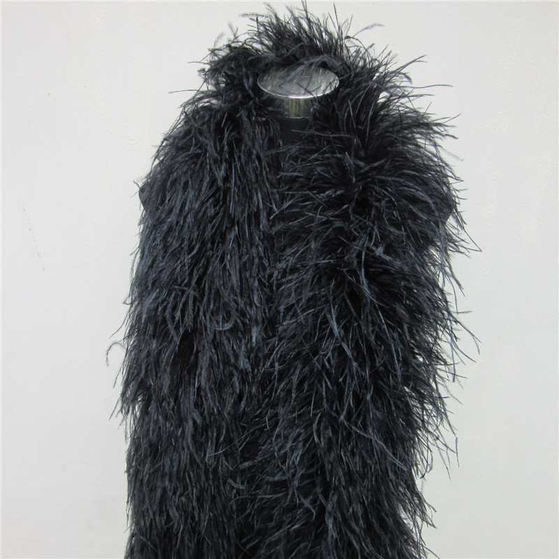 2 Meters 6 Layer White Natural - مراجعة Feather Trim Marabou وسعره