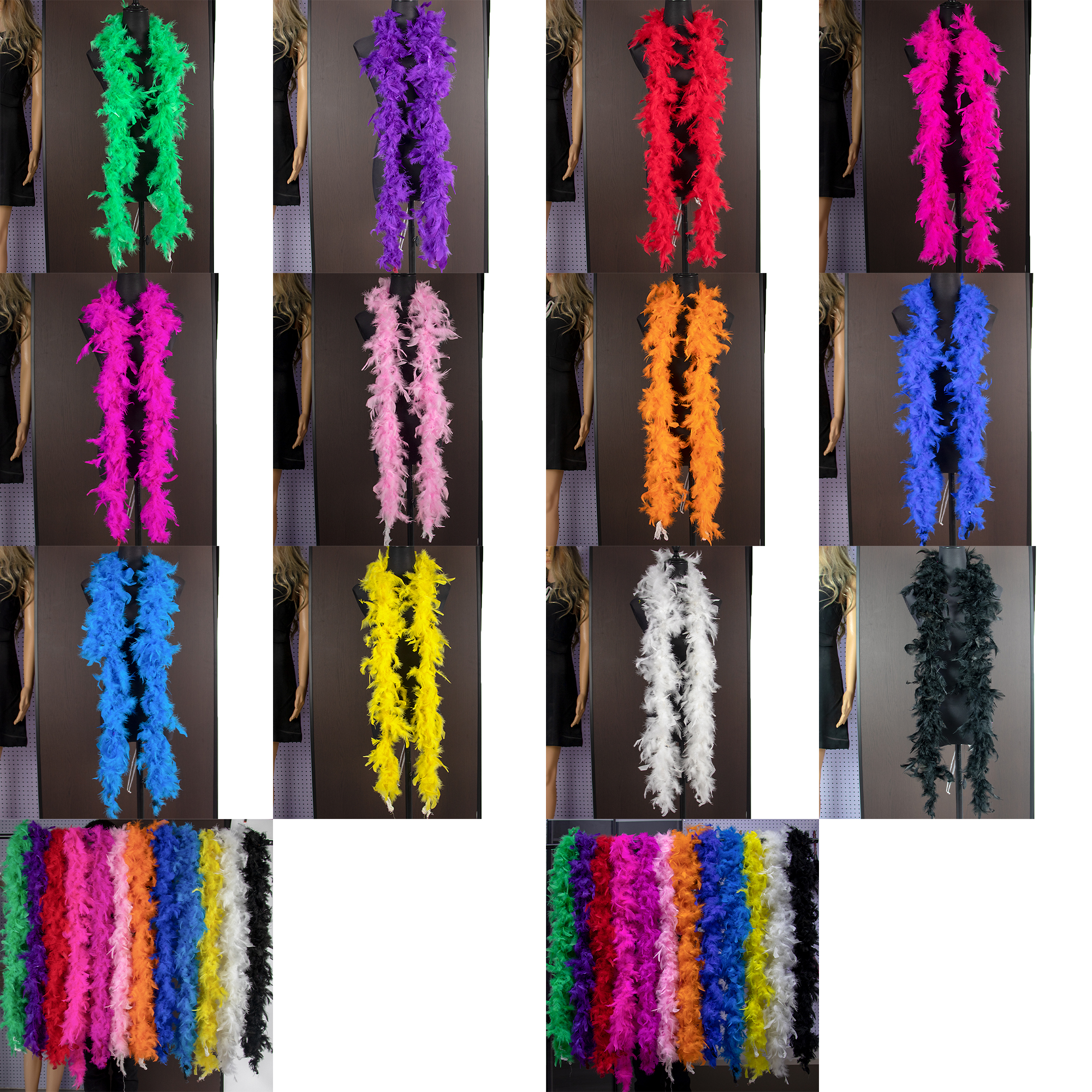 2 Meters Turkey feathers boa 3 - مراجعة Feather Trim Marabou وسعره