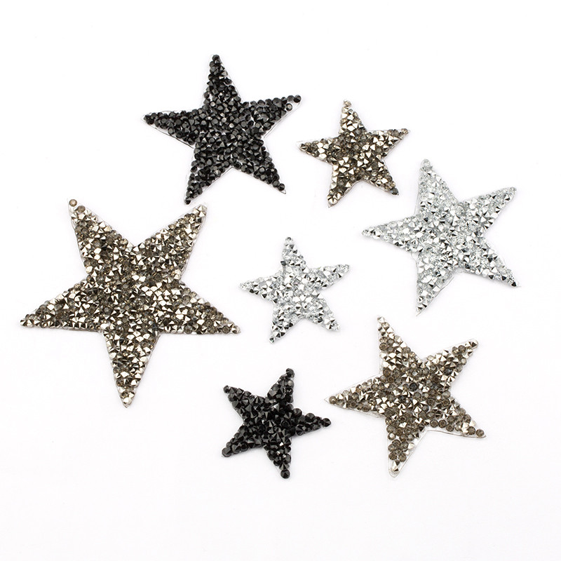 4/6/8cm Hotfix Jet Hematite St - مراجعة Hotfix Rhinestone Sheet وسعره